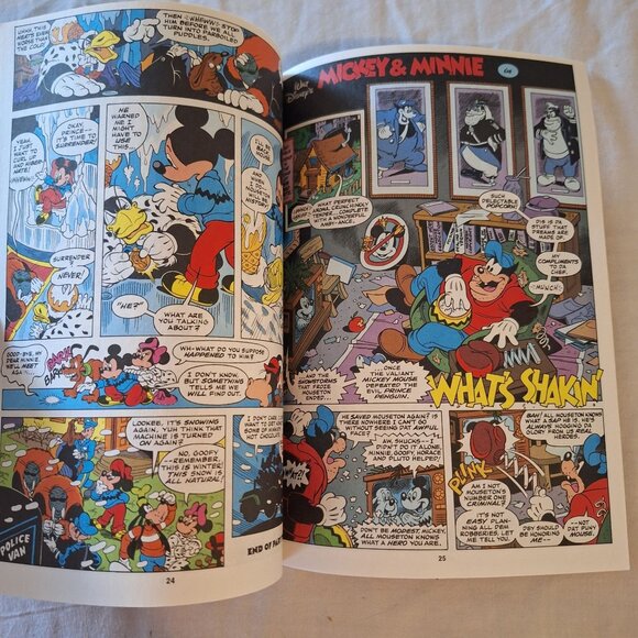 Disney Cartoon Tales Comic Books Mickey Minnie Mystery Chip Dale Rescue Rangers - Picture 3 of 6